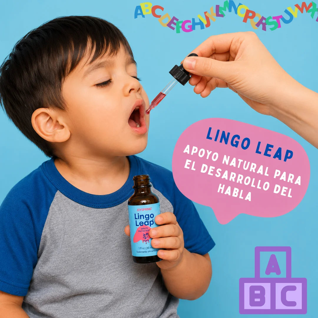 Lingo Leap - Gotas Naturales para Apoyar el Habla y la Comunicación