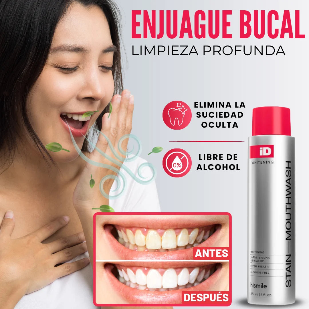 iD WHITENING - Tu cepillo solo limpia el 25% de tu boca.