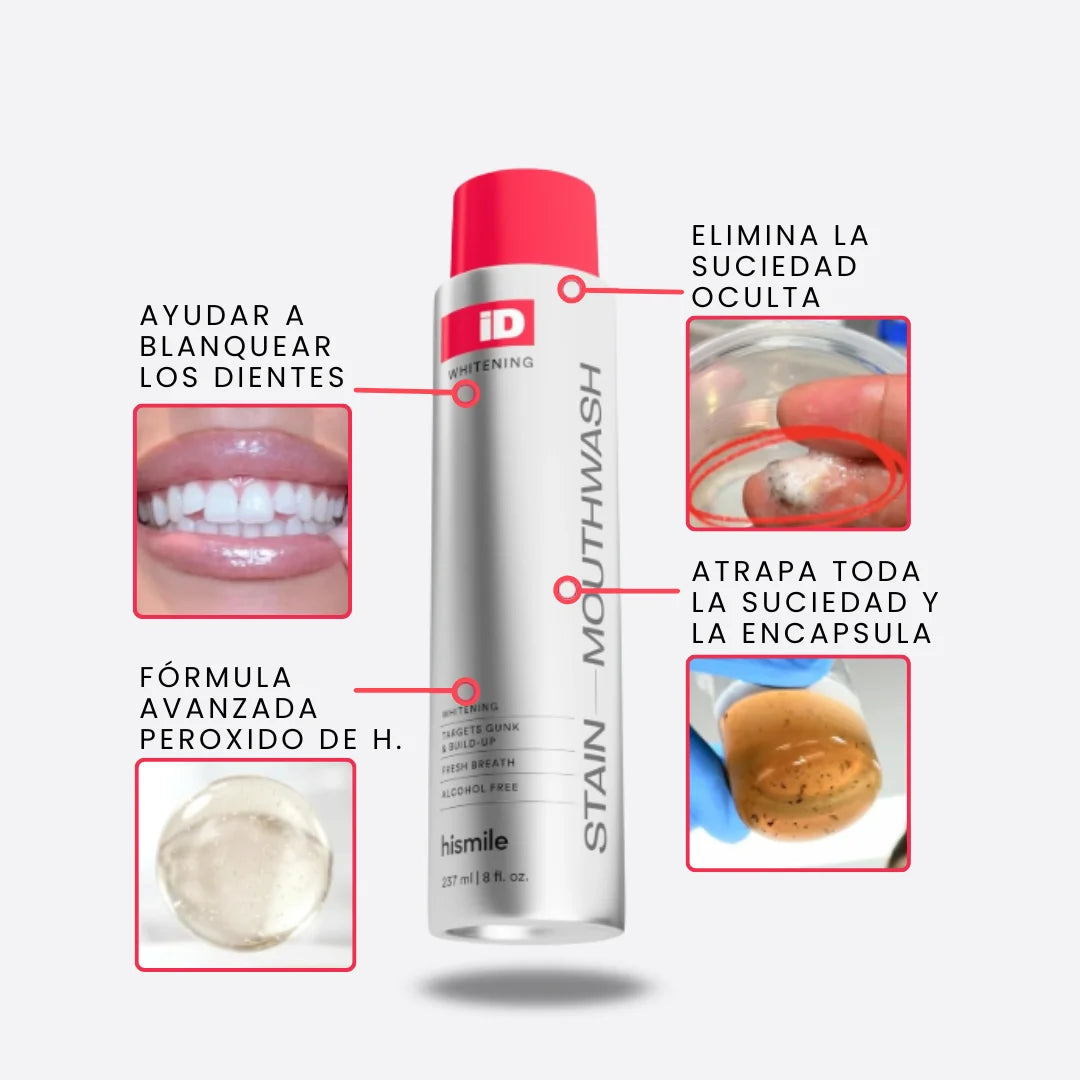 iD WHITENING - Tu cepillo solo limpia el 25% de tu boca.