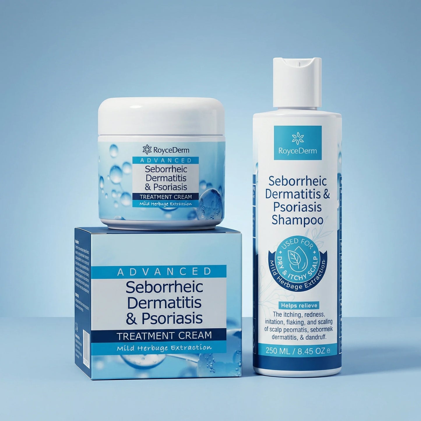 Dúo RoyceDerm - Dermatitis Seborreica