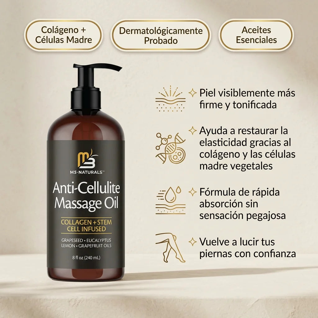 Aceite Anti-Celulítico M3-Naturals